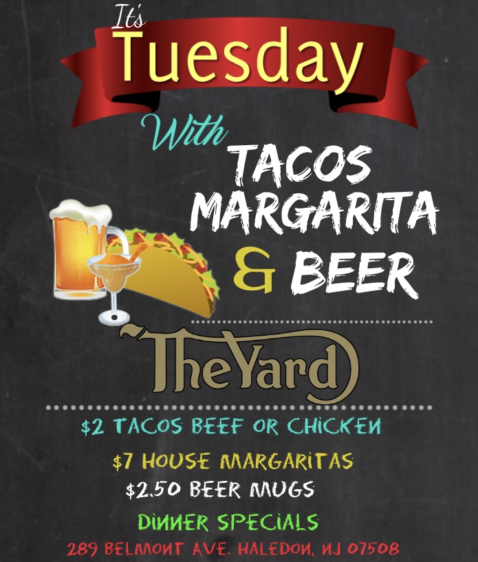 Taco Tuesday - The yard haleden 