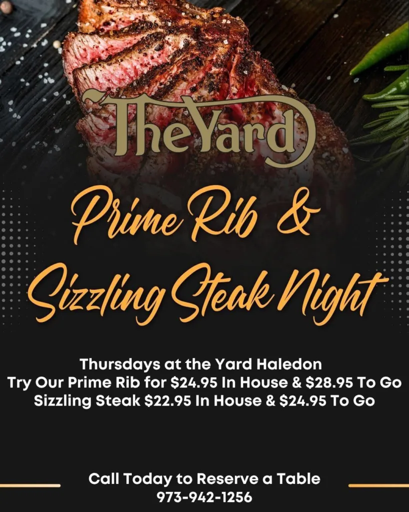 Prime Rib & Sizzling Steak Night