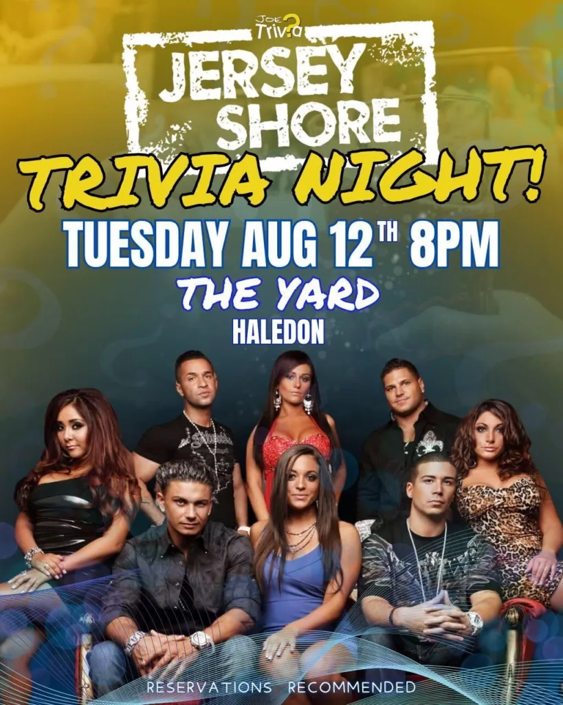 Jersey Shore Trivia Night