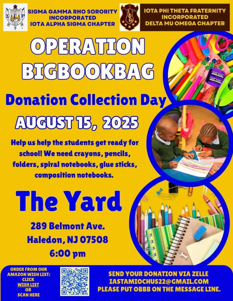 Operation Bigbookbag Collection Day