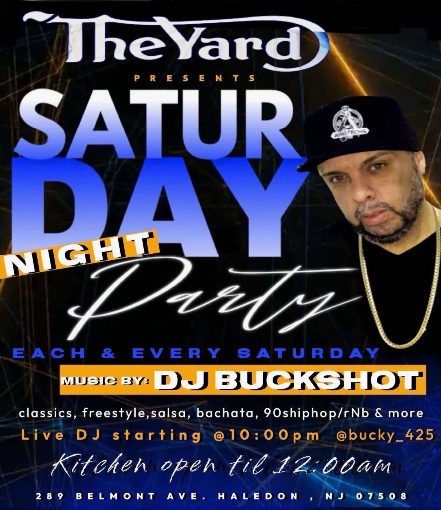 Saturday Night with DJ Buckshot